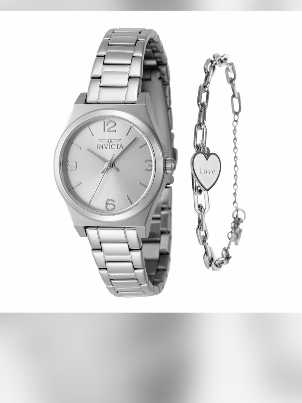 Invicta Angel Women's Watch - 30mm, Steel With Bracelet Set